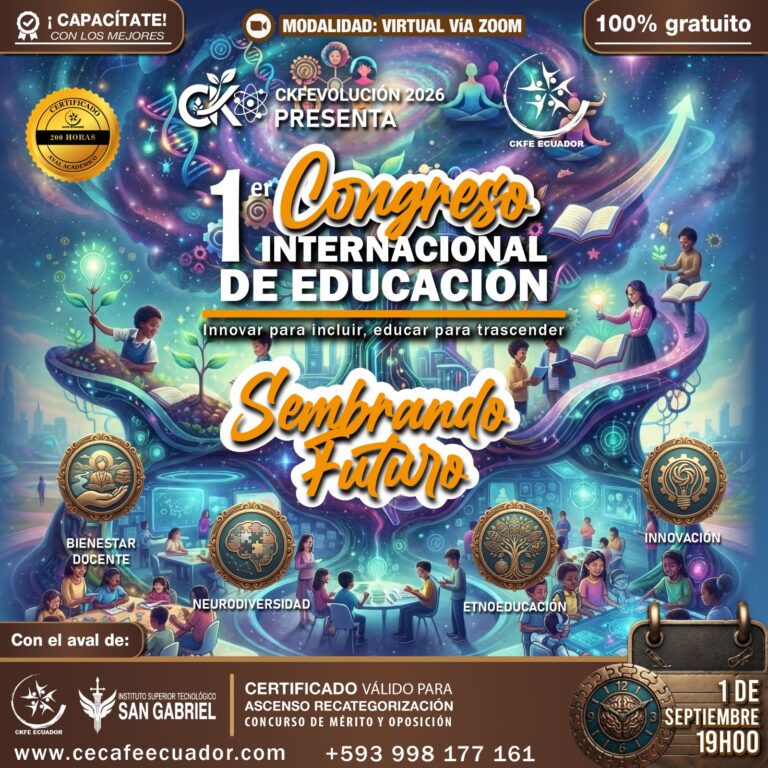 I CONGRESO INTERNACIONAL DE EDUCACIÓN ¨SEMBRANDO FUTURO¨